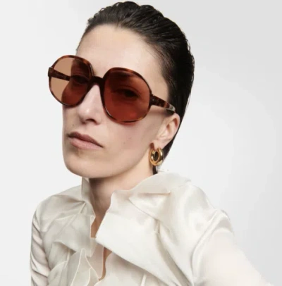 TOM FORD TOM FORD FT0991-52E-61 DARK HAVANA SUNGLASSES