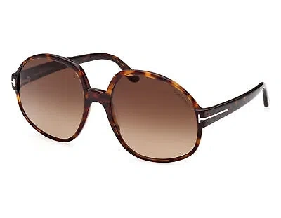 TOM FORD TOM FORD FT0991-52F-61 DARK HAVANA SUNGLASSES