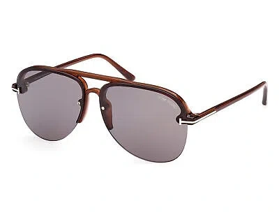TOM FORD TOM FORD FT1004-45A-62 SHINY LIGHT BROWN SUNGLASSES