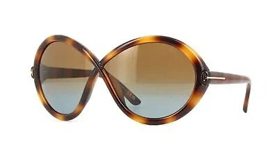 TOM FORD TOM FORD FT1070-53F-68 HAVANA SUNGLASSES