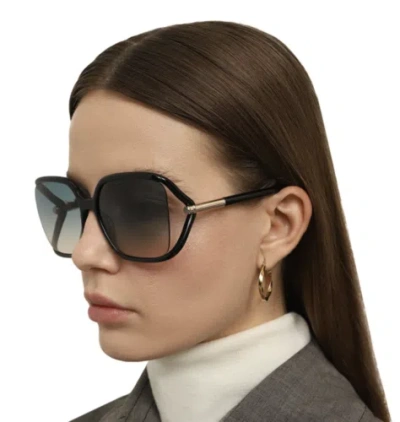 TOM FORD TOM FORD FT1089-01P-60 BLACK SUNGLASSES