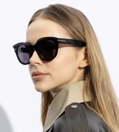 TOM FORD TOM FORD FT1114-01A-54 SHINY BLACK SUNGLASSES