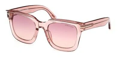 TOM FORD TOM FORD FT1115-72Z-52 SHINY PINK SUNGLASSES