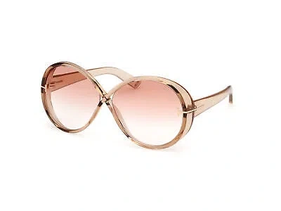 TOM FORD TOM FORD FT1116-45T-64 SHINY LIGHT BROWN SUNGLASSES