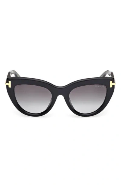 TOM FORD TOM FORD ICON 52MM CAT EYE SUNGLASSES