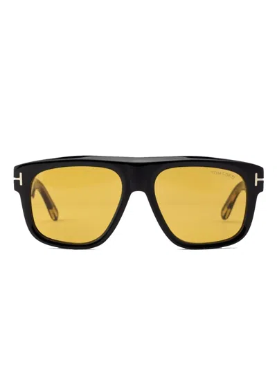 TOM FORD ICON OVERSIZED-FRAME SUNGLASSES