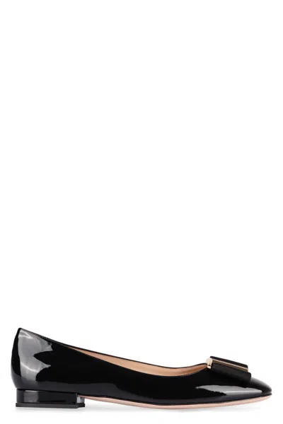 TOM FORD TOM FORD LEATHER BALLET FLATS