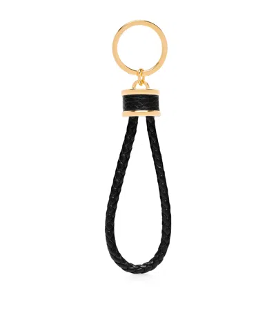 TOM FORD TOM FORD LEATHER T LOOP KEYRING