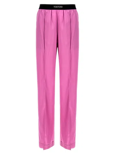 TOM FORD LOGO ELASTIC PANTS
