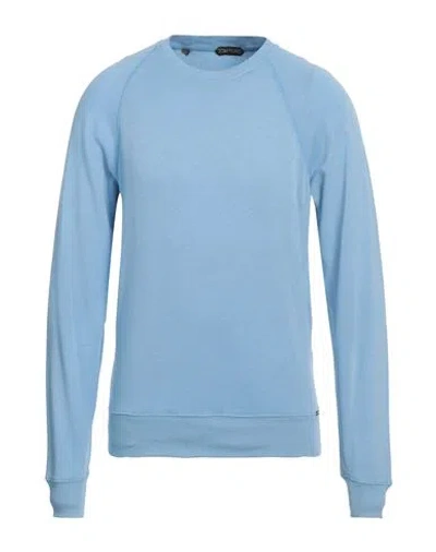 TOM FORD TOM FORD MAN SWEATSHIRT LIGHT BLUE SIZE 50 COTTON, ACRYLIC
