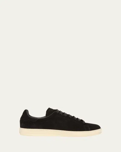 TOM FORD MEN'S WARWICK SUEDE SNEAKERS