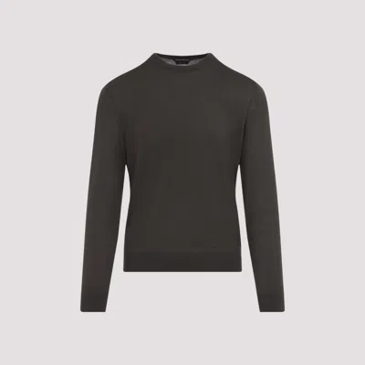 TOM FORD OLIVE WOOL SWEATER