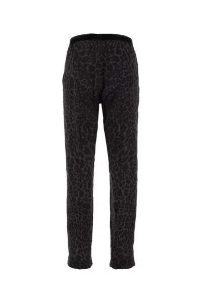 TOM FORD PRINTED STRETCH SILK PYJAMA