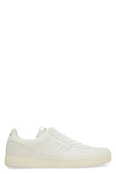 TOM FORD RADCLIFFE LEATHER LOW-TOP SNEAKERS