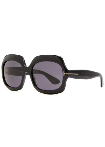 TOM FORD TOM FORD REN OVERSIZED SUNGLASSES