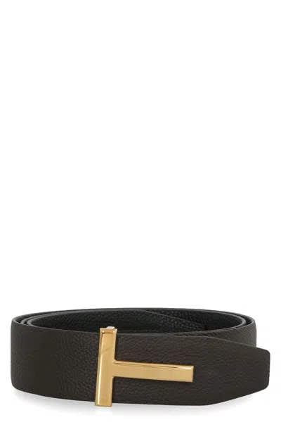 TOM FORD REVERSIBLE LEATHER BELT