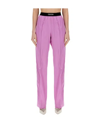 TOM FORD TOM FORD STRETCH SATIN PJ PANTS