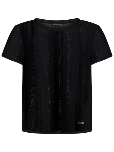 TOM FORD SILK T-SHIRT