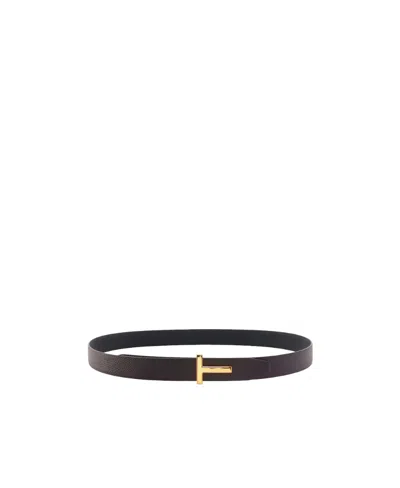 TOM FORD TOM FORD T PLAQUE BELT