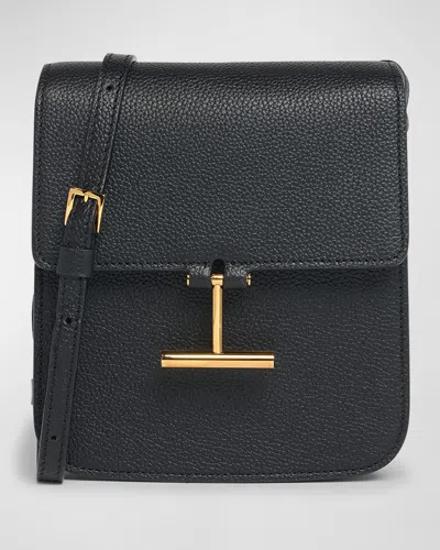 TOM FORD TARA MINI CROSSBODY BAG IN GRAIN LEATHER