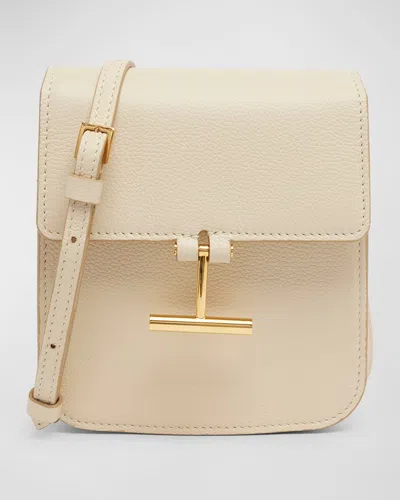 TOM FORD TARA MINI CROSSBODY BAG IN GRAIN LEATHER