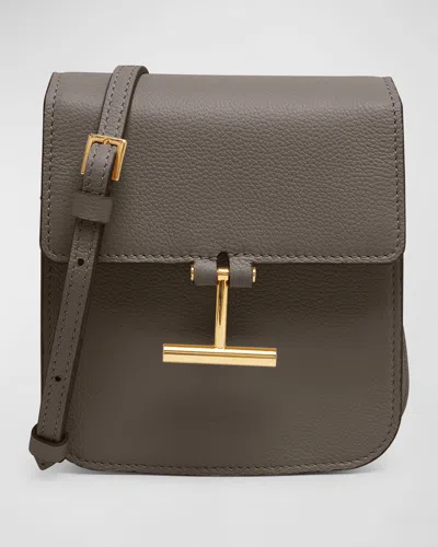 TOM FORD TARA MINI CROSSBODY BAG IN GRAIN LEATHER