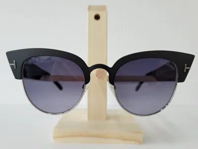 TOM FORD TOM FORD TF-607 ALEXANDRA SUNGLASSES BLACK 05C AUTHENTIC