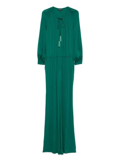 TOM FORD TIE-NECK JUMPSUIT