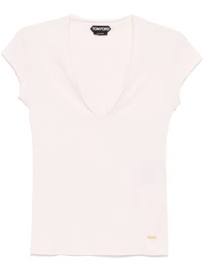 TOM FORD V-NECK T-SHIRT