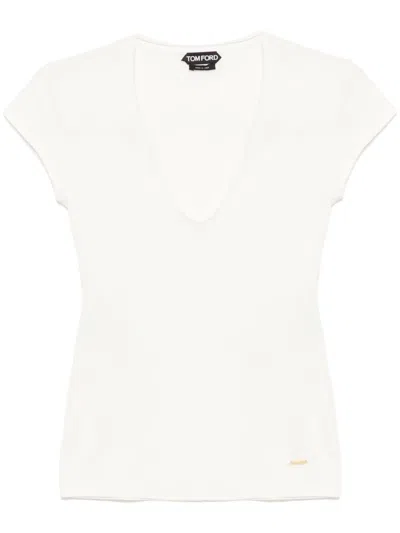 TOM FORD V-NECK T-SHIRT