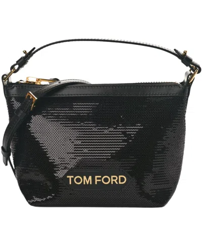 TOM FORD WOMENS SHOULDER BAG IN BLACK