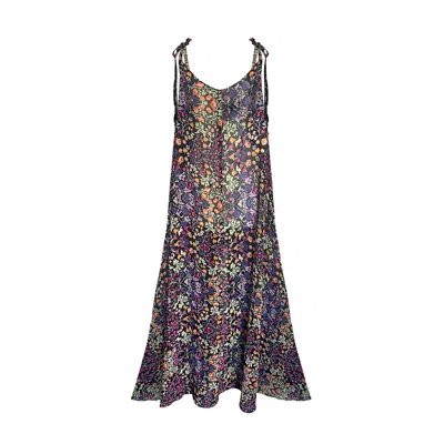 TOMA WOMEN'S MAXI BREATH FLOWER DRESS