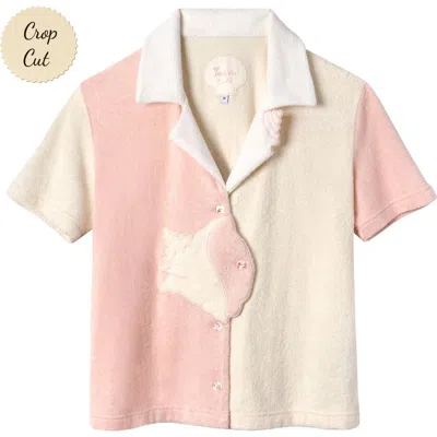 TOMBOLO TOMBOLO 'CONCHED OUT' CABANA ~ CROP CUT