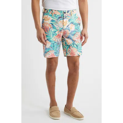 TOMMY BAHAMA TOMMY BAHAMA CHIP SHOT POSITANO PALMS STRETCH RIPSTOP SHORTS