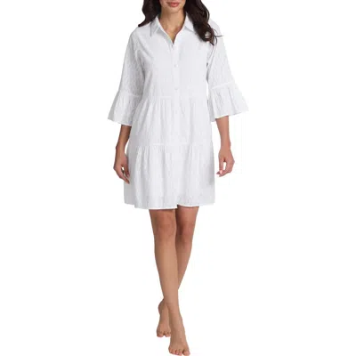 TOMMY BAHAMA TOMMY BAHAMA COTTON COVER-UP SHIRTDRESS