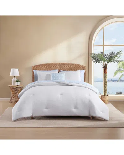 TOMMY BAHAMA TOMMY BAHAMA SEERSUCKER SOLID COMFORTER BONUS SET