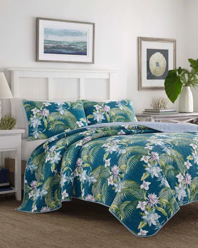 TOMMY BAHAMA TOMMY BAHAMA SOUTHERN BREEZE COTTON QUILT SET