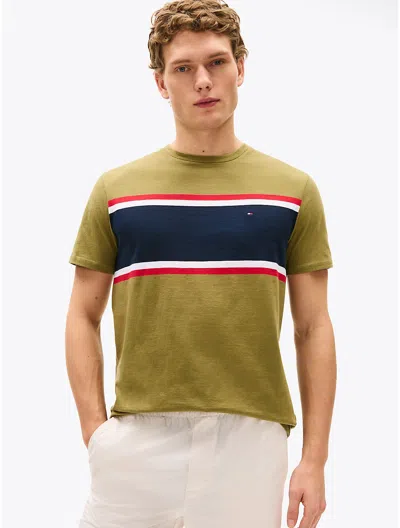 TOMMY HILFIGER BLOCK STRIPE T