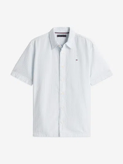 TOMMY HILFIGER TOMMY HILFIGER BOYS SEERSUCKER SHIRT