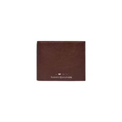 TOMMY HILFIGER BROWN LEATHER WALLET