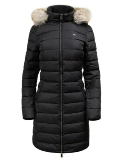 TOMMY HILFIGER DAMEN MANTEL TOMMY HILFIGER SCHWARZ DW0DW09060-BDS