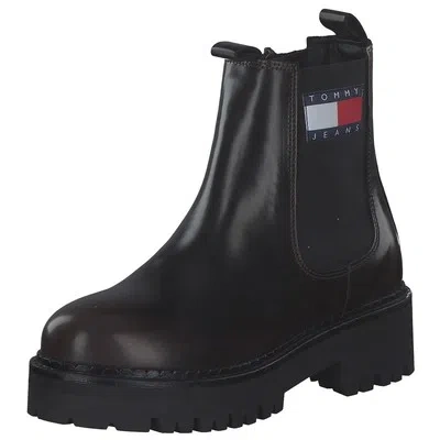 TOMMY HILFIGER TOMMY HILFIGER DAMEN STIEFEL WINTERSCHUHE EN0EN01540-GT6 SCHWARZ NEU