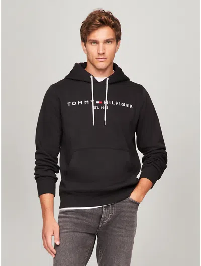 TOMMY HILFIGER EMBROIDERED TOMMY LOGO HOODIE