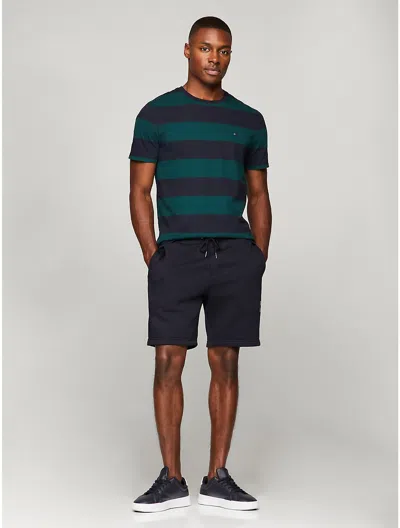 TOMMY HILFIGER EMBROIDERED TOMMY LOGO SWEATSHORT