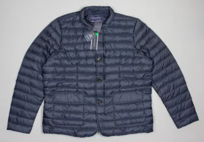 TOMMY HILFIGER TOMMY HILFIGER HERREN DOWN JACKE BLAZER HELLBLAU VERPACKBAR GRÖSSE 2XL 2XLT