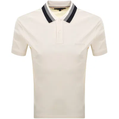 TOMMY HILFIGER TOMMY HILFIGER INTERLOCK POLO CREAM