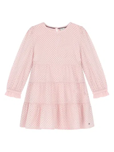 TOMMY HILFIGER JUNIOR BRODERIE-ANGLAISE DRESS