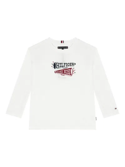 TOMMY HILFIGER JUNIOR LOGO-PRINT T-SHIRT
