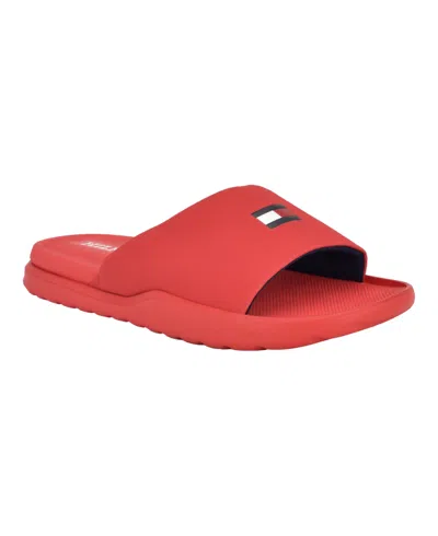TOMMY HILFIGER MEN'S MARMO FASHION POOL SLIDES