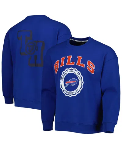 TOMMY HILFIGER MEN'S TOMMY HILFIGER ROYAL BUFFALO BILLS RONALD CREW SWEATSHIRT